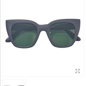 NWT TOMS Sydney Matte Black Sunglasses